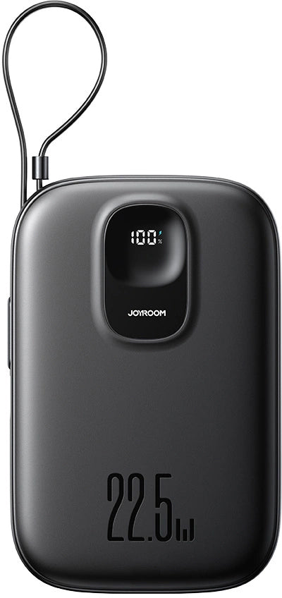 Batteria Esterna Joyroom JR-PBF17, 10000mAh, 22.5W, QC + PD, 1 x USB-A - 2 x USB-C, Nera