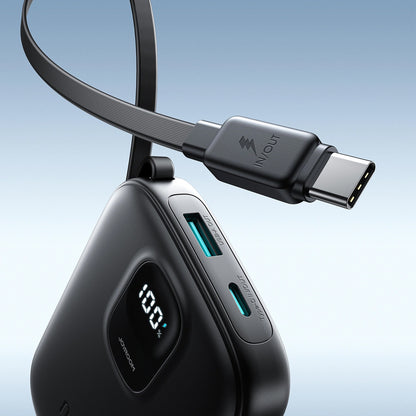 Batteria Esterna Joyroom JR-PBF17, 10000mAh, 22.5W, QC + PD, 1 x USB-A - 2 x USB-C, Nera