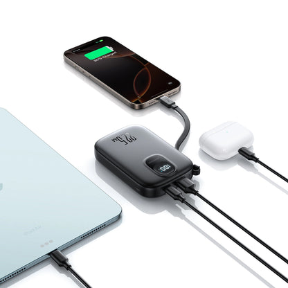 Batteria Esterna Joyroom JR-PBF17, 10000mAh, 22.5W, QC + PD, 1 x USB-A - 2 x USB-C, Nera