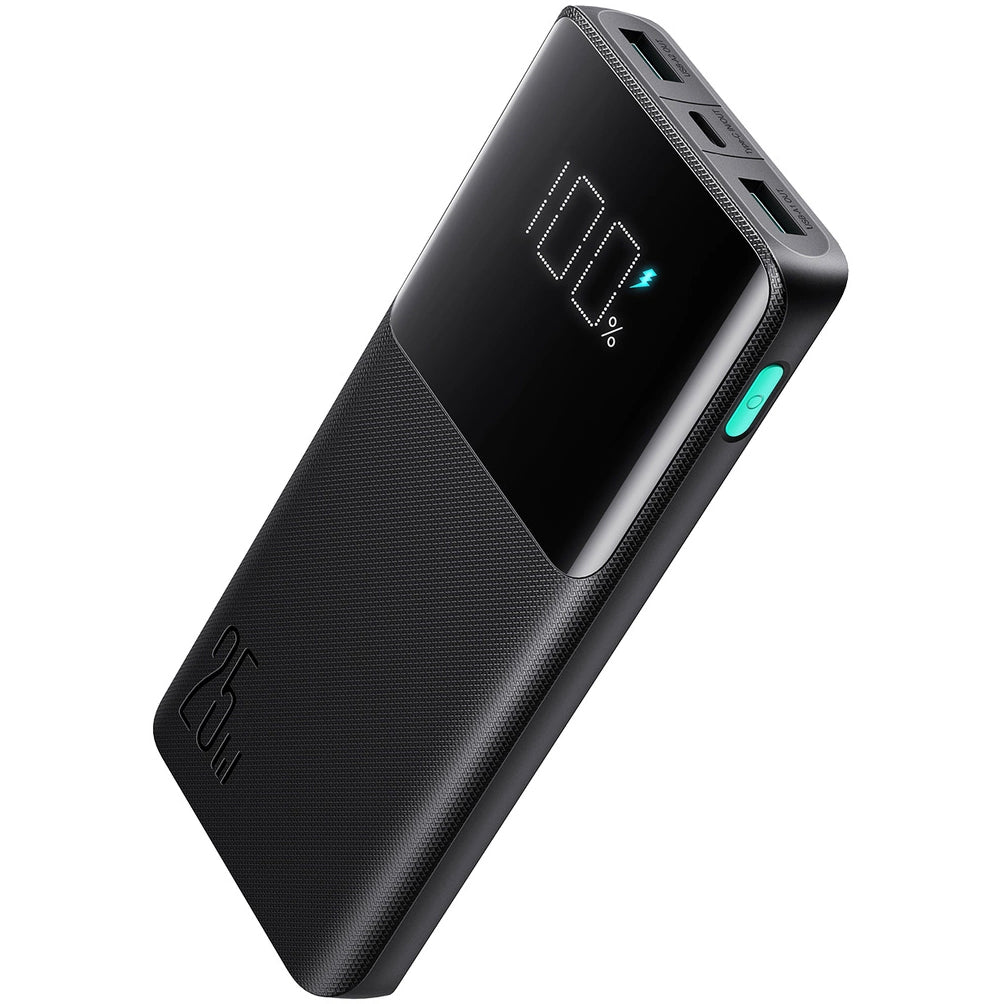 Batteria Esterna Joyroom JR-PBF20, 10000mAh, 25W, QC + PD, 1 x USB-C - 2 x USB-A, Nera