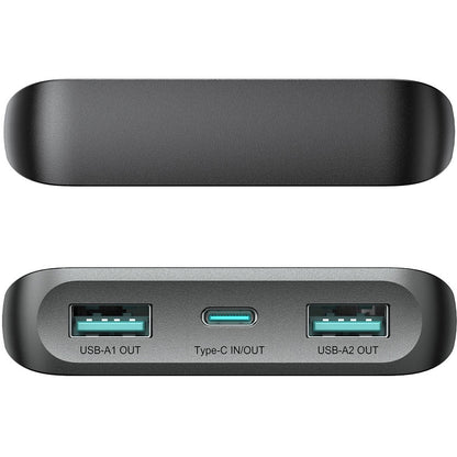 Batteria Esterna Joyroom JR-PBF20, 10000mAh, 25W, QC + PD, 1 x USB-C - 2 x USB-A, Nera
