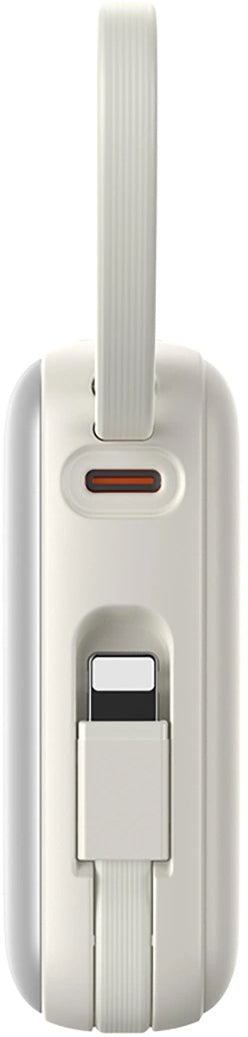 Batteria Esterna Joyroom JR-PBF27, 10000mAh, 22.5W, PD, 1 x Lightning - 2 x USB-C, Bianca