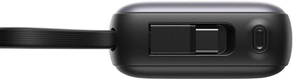 Batteria Esterna Joyroom JR-PBF27, 10000mAh, 22.5W, QC + PD, 1 x Lightning - 2 x USB-C, Nera