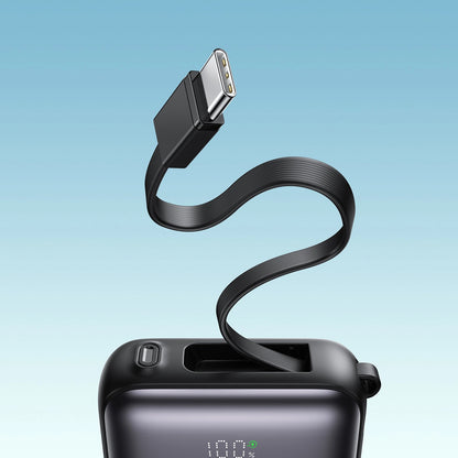Batteria Esterna Joyroom JR-PBF27, 10000mAh, 22.5W, QC + PD, 1 x Lightning - 2 x USB-C, Nera