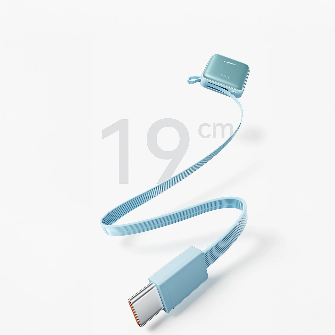 Batteria Esterna Joyroom JR-PBF27, 10000mAh, 22.5W, PD, 1 x Lightning - 2 x USB-C, Blu