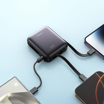 Batteria Esterna Joyroom JR-PBF27, 10000mAh, 22.5W, QC + PD, 1 x Lightning - 2 x USB-C, Nera