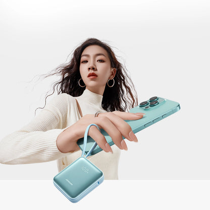 Batteria Esterna Joyroom JR-PBF27, 10000mAh, 22.5W, PD, 1 x Lightning - 2 x USB-C, Blu