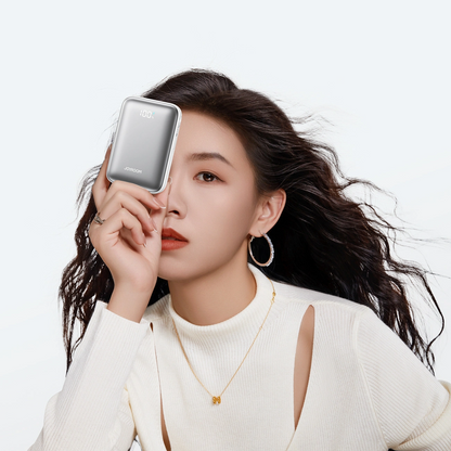 Batteria Esterna Joyroom JR-PBF29, 20000mAh, 22.5W, QC + PD, 1 x Lightning - 2 x USB-C, Bianca