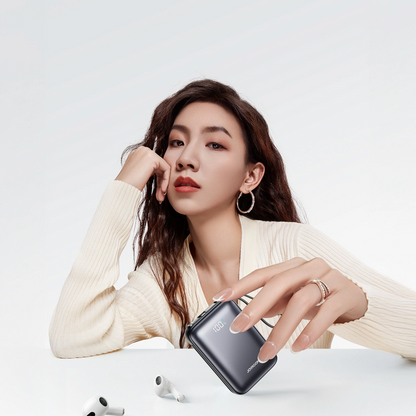 Batteria Esterna Joyroom JR-PBF29, 20000mAh, 22.5W, QC + PD, 1 x Lightning - 2 x USB-C, Nera