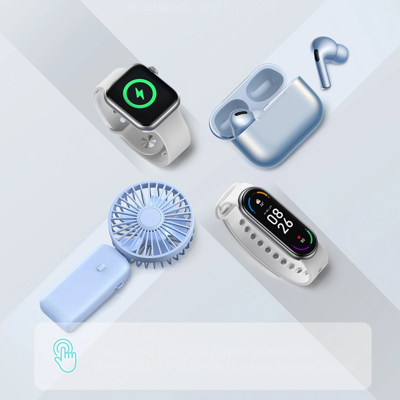 Batteria Esterna Joyroom JR-QP192, 20000mAh, 22.5W, QC + PD, 1 x USB-A - 2 x USB-C, Nera