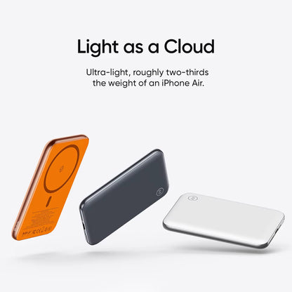 Batteria Esterna Wireless McDodo MC-2931 Meta Air, 5000mAh, 20W, PD + FQI, 1 x QI - 1 x USB-C, Nera