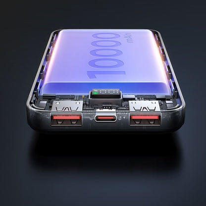 Batteria Esterna McDodo MC-4220, 10000mAh, 22.5W, QC + PD, 2 x USB-A - 1 x USB-C, Nera