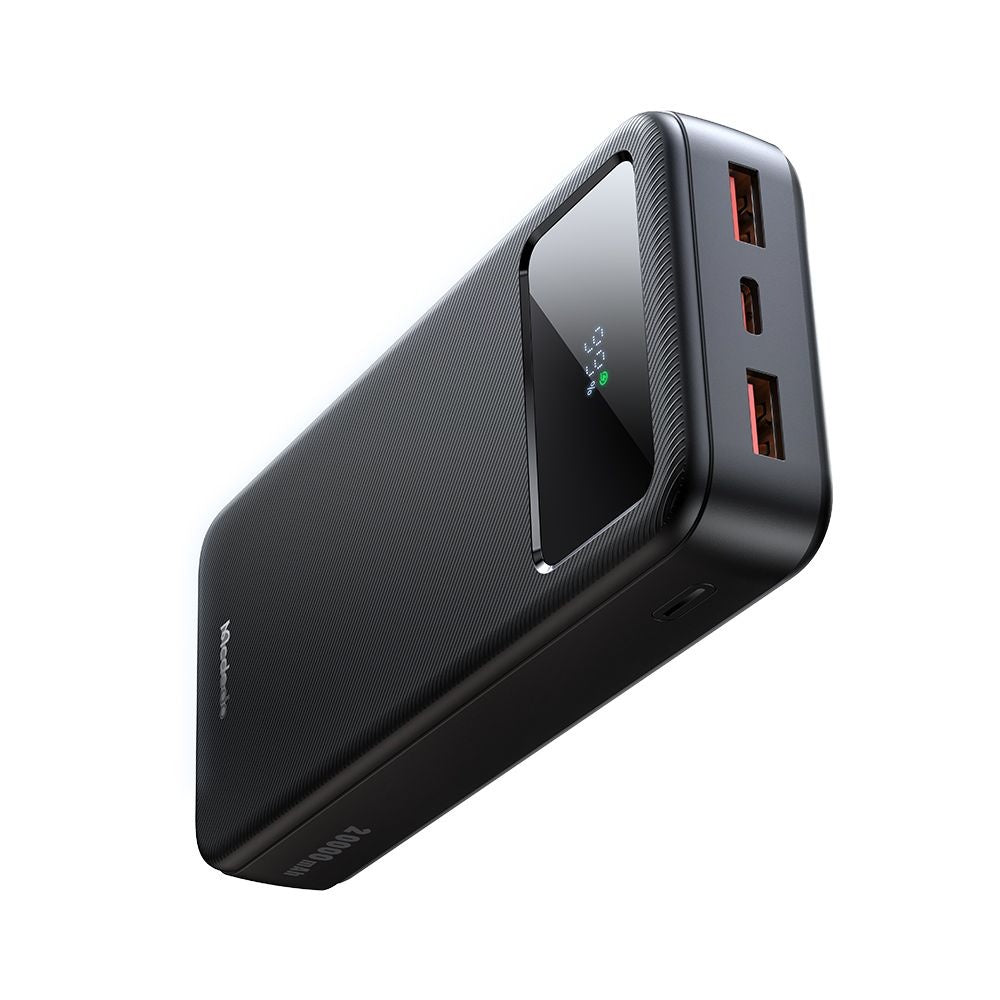 Batteria Esterna McDodo MC-4230, 20000mAh, 22.5W, QC + PD, 2 x USB-A - 1 x USB-C, Nera