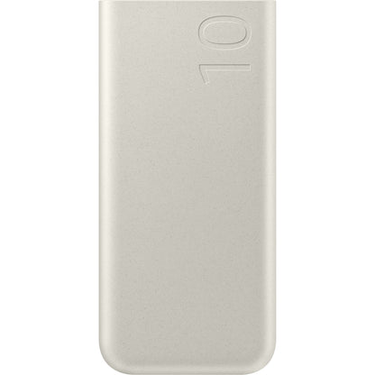 Batteria Esterna Samsung, 10000mAh, 25W, PD, 2 x USB-C, Beige, Ricondizionata EB-P3400XUEGEU