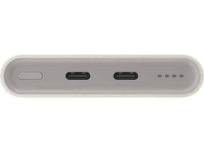 Batteria Esterna Samsung, 10000mAh, 25W, PD, 2 x USB-C, Beige, Ricondizionata EB-P3400XUEGEU