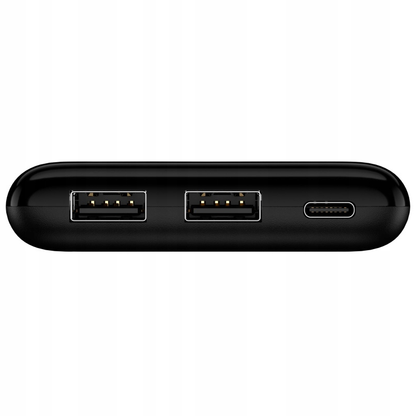 Batteria Esterna Setty SPBL-10, 10000mAh, 10W, 2 x USB-A, Nera