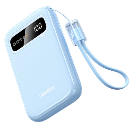 Batteria Esterna UGREEN PB522, 10000mAh, 20W, QC + PD, 1 x USB-A - 1 x USB-C, Blu
