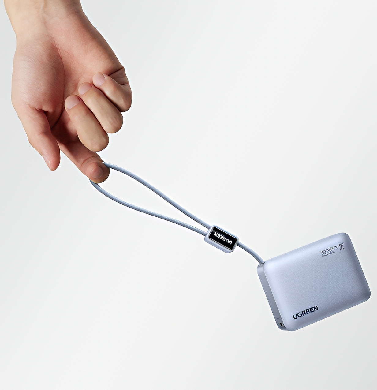 Batteria Esterna UGREEN PB584 (75173B), 10000mAh, 33W, QC + PD, 1 x USB-A - 2 x USB-C, Blu