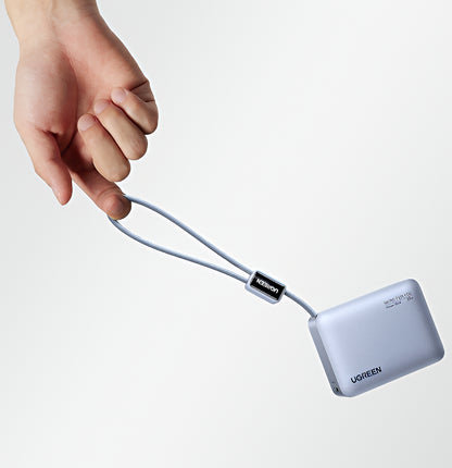 Batteria Esterna UGREEN PB584 (75173B), 10000mAh, 33W, QC + PD, 1 x USB-A - 2 x USB-C, Blu