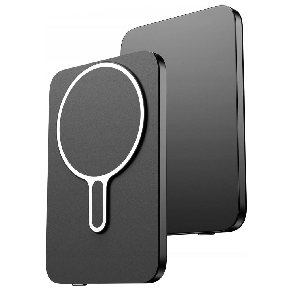 Wireless External Battery 3MK MagSnap Go, 5000mAh, 20W, PD + FQI, 1 x QI - 1 x USB-C, Gray