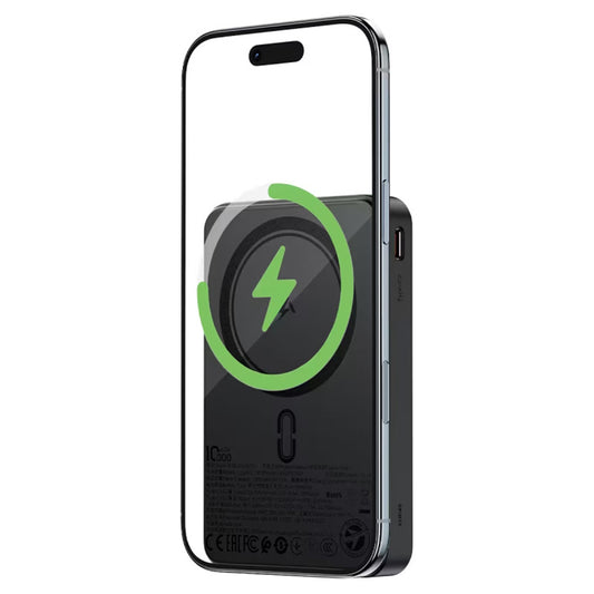 Batteria Esterna Wireless Acefast M31, 10000mAh, 22.5W, QC + PD + FQI, 1 x QI - 1 x USB-A - 2 x USB-C, Nera