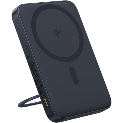 Batteria Esterna Wireless Baseus PicoGo, 5000mAh, 20W, PD + FQI, 1 x QI - 1 x USB-C, Nera P10076802123-00