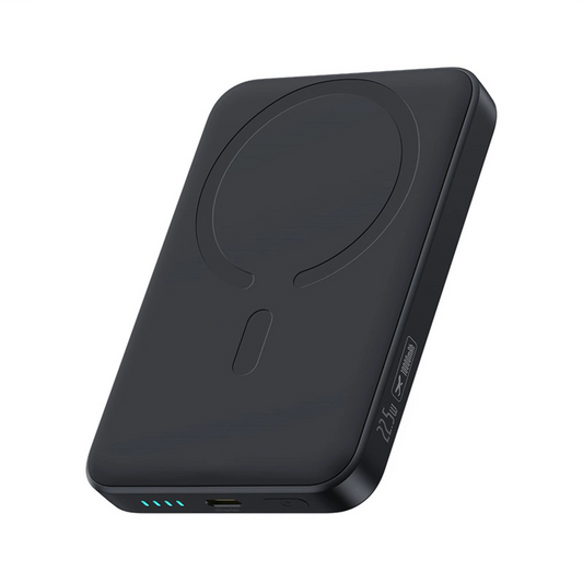 Batteria Esterna Wireless Baseus EnerFill FM11 Ultra-Mini, 10000mAh, 22.5W, PD + FQI, 1 x QI - 1 x USB-C, Nera P1008210E123-00