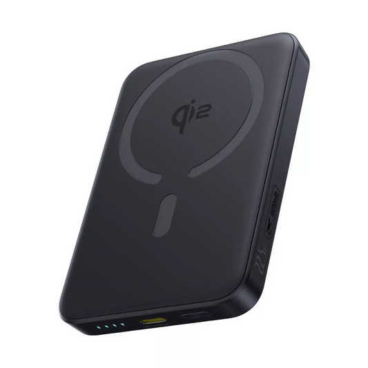 Batteria Esterna Wireless Baseus Enerfill FM12, 10000mAh, 22.5W, PD + FQI, 1 x QI - 1 x USB-C, Nera E0028500