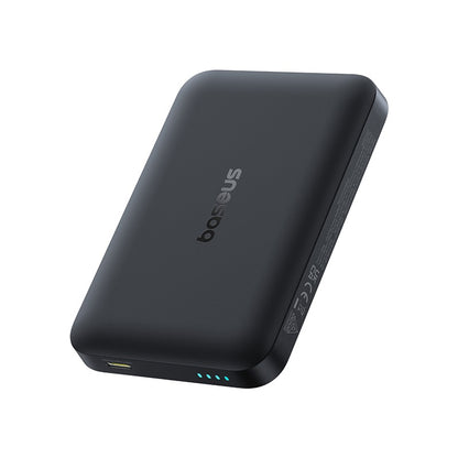 Batteria Esterna Wireless Baseus EnerFill FM11, 10000mAh, 30W, PD + FQI, 1 x QI - 1 x USB-C, Nera