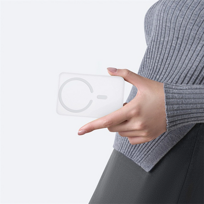 Batteria Esterna Wireless Baseus EnerFill FM11 Ultra-Mini, 10000mAh, 22.5W, PD + FQI, 1 x QI - 1 x USB-C, Bianca P1008210E213-00