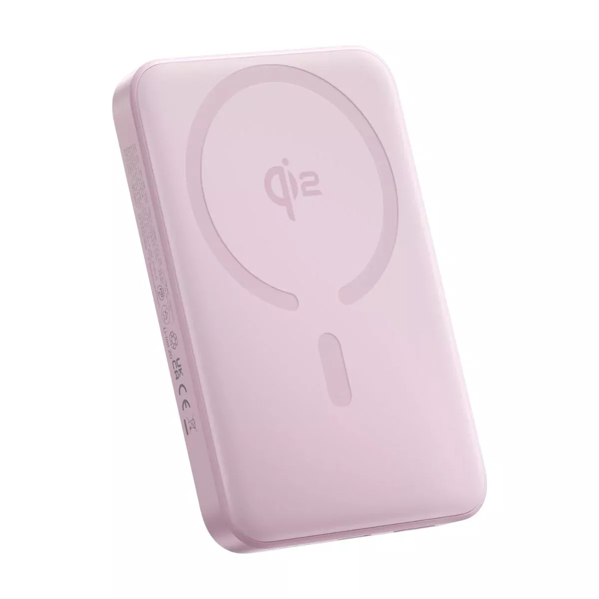 Batteria Esterna Wireless Baseus Enerfill FM12, 10000mAh, 22.5W, PD + FQI, 1 x QI - 1 x USB-C, Rosa E0028502