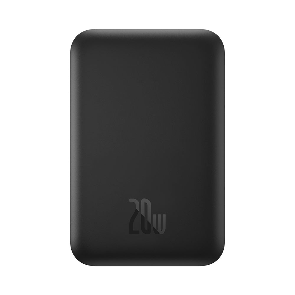Batteria Esterna Wireless Baseus Mini Air, 6000mAh, 20W, PD + FQI, 1 x QI - 1 x USB-C, Nera P10059002113-00