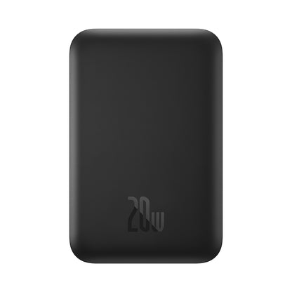 Batteria Esterna Wireless Baseus Mini Air, 6000mAh, 20W, PD + FQI, 1 x QI - 1 x USB-C, Nera P10059002113-00