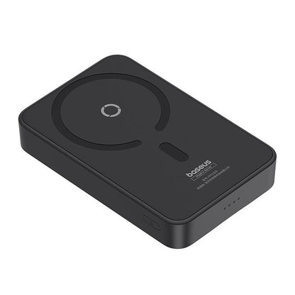 Batteria Esterna Wireless Baseus MagPro PPCXZ05, 5000mAh, 20W, PD + FQI, 1 x QI - 1 x USB-C, Nera P10064101123-00
