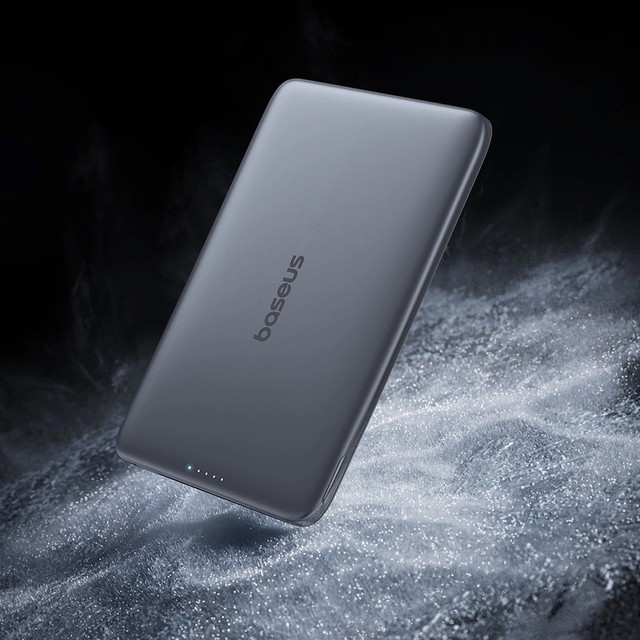 Batteria Esterna Wireless Baseus PicoGo AM41, 5000mAh, 20W, PD + FQI, 1 x QI - 1 x USB-C, Grigio P1007680C813-00