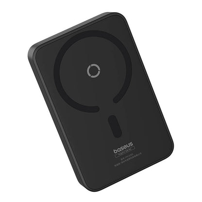 Batteria Esterna Wireless Baseus MagPro PPCXZ05, 5000mAh, 20W, PD + FQI, 1 x QI - 1 x USB-C, Nera P10064101123-00