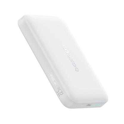 Batteria Esterna Wireless Baseus EnerFill FM11 Ultra-Mini, 10000mAh, 22.5W, PD + FQI, 1 x QI - 1 x USB-C, Bianca P1008210E213-00
