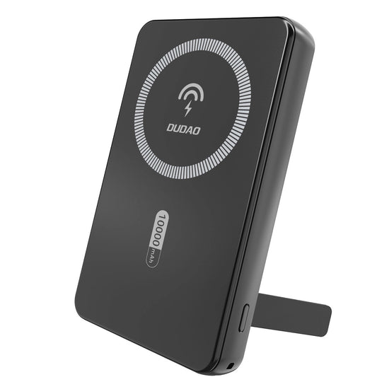 Batteria Esterna Wireless Dudao K14S+, 10000mAh, 22.5W, QC + PD + FQI, 1 x QI - 1 x USB-A - 1 x USB-C, Nera