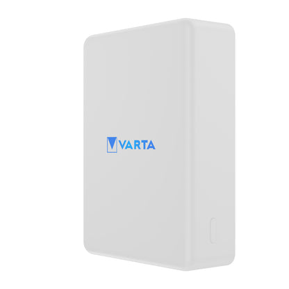Batteria Esterna Wireless Varta Mag Pro, 10000mAh, 20W, 1 x QI - 2 x USB-C, Bianca