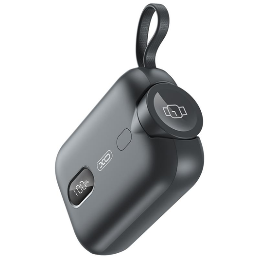 Batteria Esterna Wireless XO Design PR260, 10000mAh, 20W, PD + QI, 1 x QI - 2 x USB-C, Nera