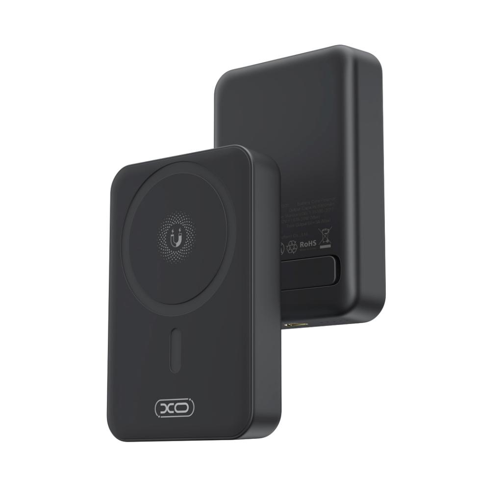 Batteria Esterna Wireless XO Design PR231, 10000mAh, 20W, PD + FQI, 1 x QI - 1 x USB-C, Nera