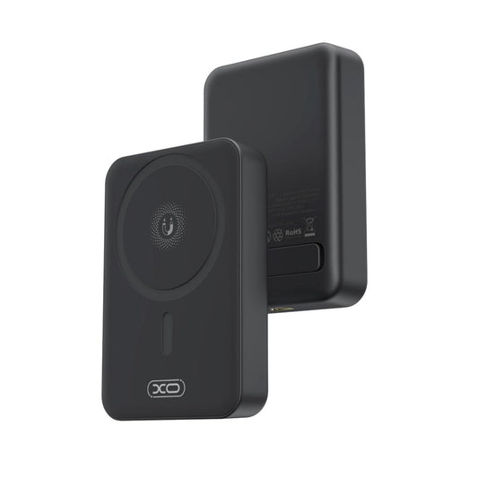 Batteria Esterna Wireless XO Design PR231, 10000mAh, 20W, PD + FQI, 1 x QI - 1 x USB-C, Nera