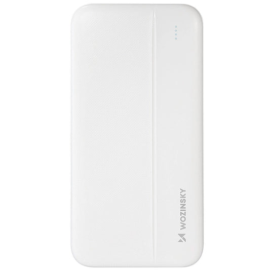 Batteria Esterna WZK WPBWE1, 10000mAh, 10W, 2 x USB-A, Bianca