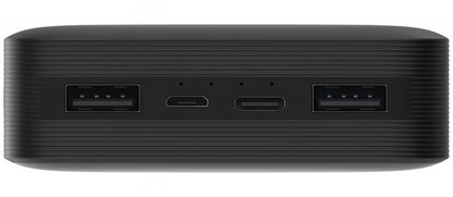 Batteria Esterna Xiaomi, 20000mAh, 18W, QC, 2 x USB-A, Nera PB200LZM