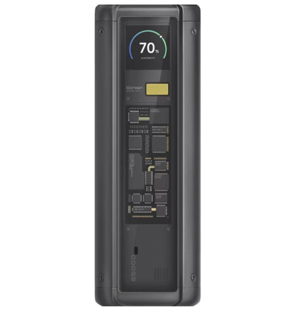 Batteria Esterna Xiaomi HyperCharge, 25000mAh, 212W, QC + PD, 1 x USB-A - 2 x USB-C, Nera BHR9970GL