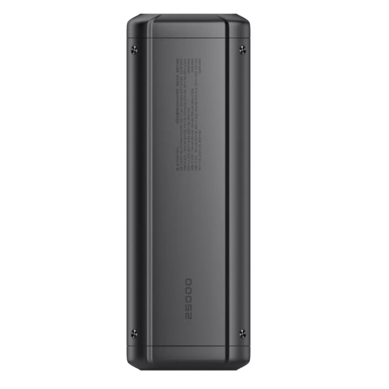 Batteria Esterna Xiaomi HyperCharge, 25000mAh, 212W, QC + PD, 1 x USB-A - 2 x USB-C, Nera BHR9970GL