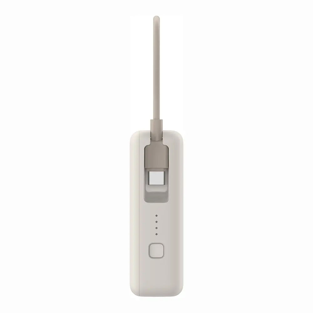 Batteria Esterna Xiaomi PB1033MI, 10000mAh, 33W, QC + PD, 1 x USB-A - 2 x USB-C, Beige BHR9333GL