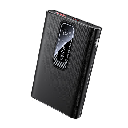Batteria Esterna Yesido YP92, 5000mAh, 22.5W, QC + PD, 1 x USB-A - 1 x USB-C, Nera