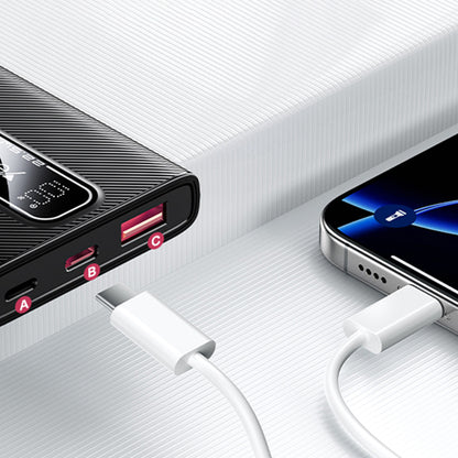 Batteria Esterna Yesido YP92, 5000mAh, 22.5W, QC + PD, 1 x USB-A - 1 x USB-C, Nera