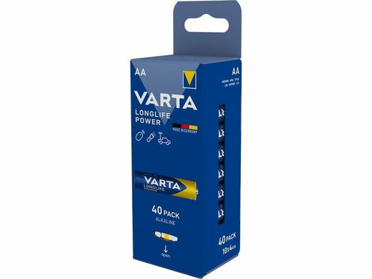 Pile Varta Longlife Power 4906, AA / LR6, set 40 pezzi